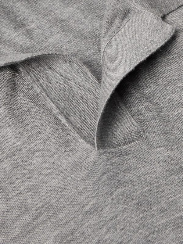 Stendhal Merino Wool Polo Shirt - CU Stendhal Merino Wool Polo Shirt - CU