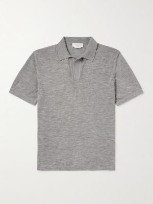 Stendhal Merino Wool Polo Shirt