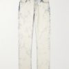 Surf Side Straight-Leg Distressed Denim Surf Side Straight-Leg Distressed Denim