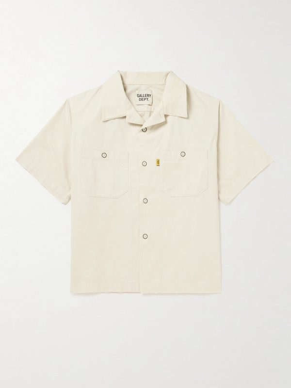 Mechanic Camp-Collar Cotton-Twill Shirt Mechanic Camp-Collar Cotton-Twill Shirt
