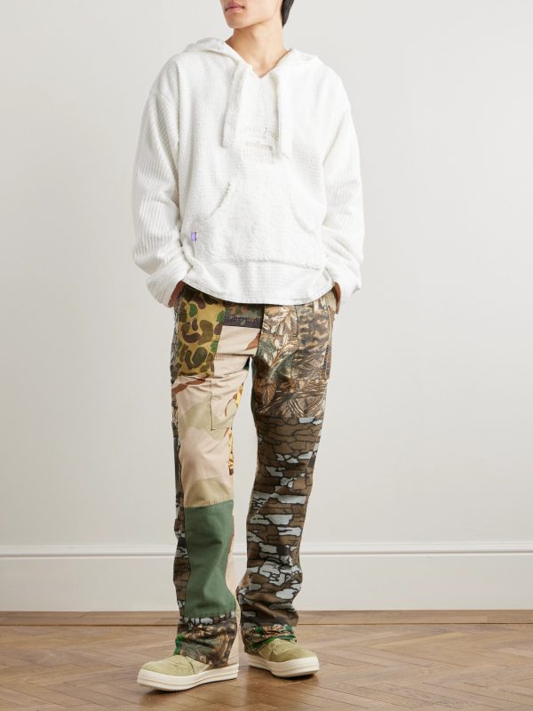 Beach Baja Embroidered Recycled Cotton-Terry Hoodie - OU Beach Baja Embroidered Recycled Cotton-Terry Hoodie - OU