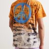 Logo-Print Tie-Dyed Cotton-Jersey T-Shirt - BK Logo-Print Tie-Dyed Cotton-Jersey T-Shirt - BK