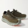 Trailgrip GTX Leather-Trimmed Mesh and Canvas Sneakers - FR Trailgrip GTX Leather-Trimmed Mesh and Canvas Sneakers - FR