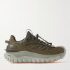 Trailgrip GTX Leather-Trimmed Mesh and Canvas Sneakers Trailgrip GTX Leather-Trimmed Mesh and Canvas Sneakers