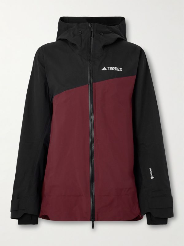 Terrex Techrock Two-Tone 3L GORE-TEX® Hooded Ski Jacket Terrex Techrock Two-Tone 3L GORE-TEX® Hooded Ski Jacket