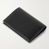 Cassandre Logo-Embossed Leather Billfold Wallet - BK Cassandre Logo-Embossed Leather Billfold Wallet - BK