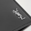 Cassandre Logo-Embossed Leather Billfold Wallet - CU Cassandre Logo-Embossed Leather Billfold Wallet - CU