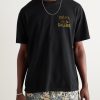 French Logo-Print Cotton-Jersey T-Shirt - FR French Logo-Print Cotton-Jersey T-Shirt - FR