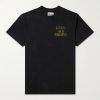 French Logo-Print Cotton-Jersey T-Shirt French Logo-Print Cotton-Jersey T-Shirt