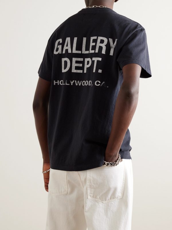 Vintage Souvenir Logo-Print Cotton-Jersey T-Shirt - BK Vintage Souvenir Logo-Print Cotton-Jersey T-Shirt - BK