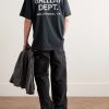 Vintage Souvenir Logo-Print Cotton-Jersey T-Shirt - OU Vintage Souvenir Logo-Print Cotton-Jersey T-Shirt - OU
