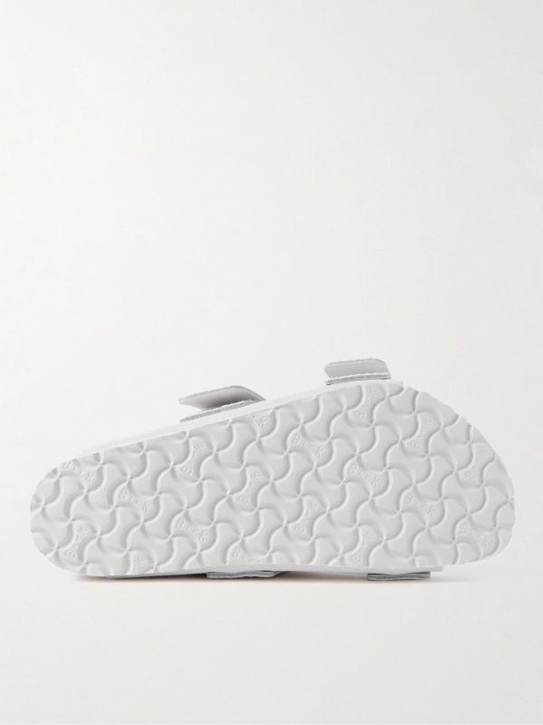 + TEKLA Uji Shearling-Lined Suede Sandals - E1 + TEKLA Uji Shearling-Lined Suede Sandals - E1