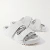 + TEKLA Uji Shearling-Lined Suede Sandals - FR + TEKLA Uji Shearling-Lined Suede Sandals - FR