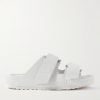 + TEKLA Uji Shearling-Lined Suede Sandals + TEKLA Uji Shearling-Lined Suede Sandals