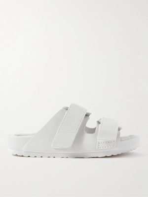 + TEKLA Uji Shearling-Lined Suede Sandals + TEKLA Uji Shearling-Lined Suede Sandals