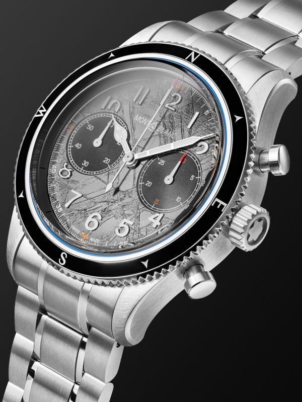 1858 0 Oxygen The 8000 Automatic Chronograph 42mm Stainless Steel Watch, Ref. No. 130983 - FR 1858 0 Oxygen The 8000 Automatic Chronograph 42mm Stainless Steel Watch, Ref. No. 130983 - FR