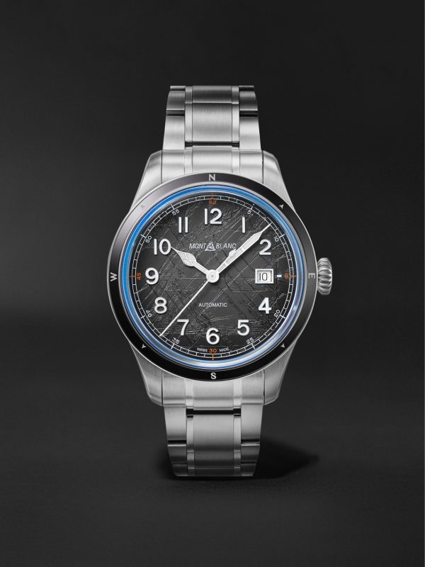 1858 0 Oxygen The 8000 Automatic 41mm Stainless Steel Watch, Ref. No. MB130984
