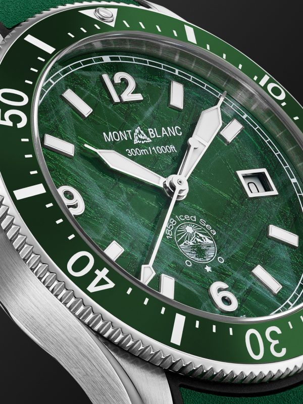1858 Iced Sea Automatic 41mm Stainless Steel and Rubber Watch, Ref. No. 131450 - CU