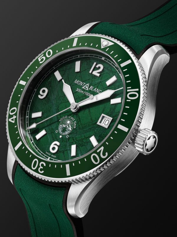 1858 Iced Sea Automatic 41mm Stainless Steel and Rubber Watch, Ref. No. 131450 - FR