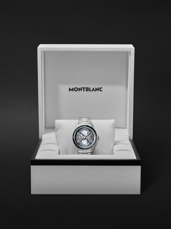 Montblanc 1858 Geosphere 0 Oxygen The 8000 Automatic 42mm Titanium, Ceramic and Stainless Steel Watch, Ref. No. 130982 BU24 NOV - E3
