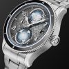 Montblanc 1858 Geosphere 0 Oxygen The 8000 Automatic 42mm Titanium, Ceramic and Stainless Steel Watch, Ref. No. 130982 BU24 NOV - FR