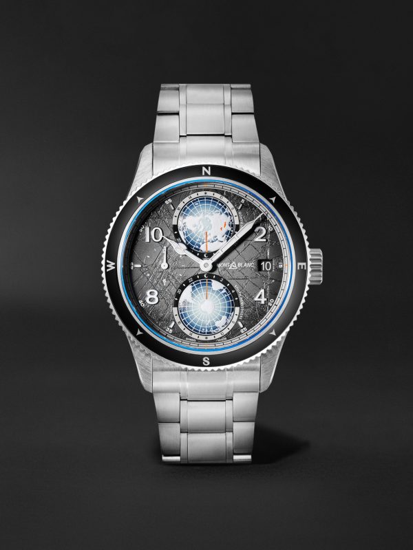 Montblanc 1858 Geosphere 0 Oxygen The 8000 Automatic 42mm Titanium, Ceramic and Stainless Steel Watch, Ref. No. 130982 BU24 NOV