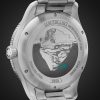 1858 Iced Sea Automatic Stainless Steel and Ceramic Watch, Ref. No. MB130810 - BK 1858 Iced Sea Automatic Stainless Steel and Ceramic Watch, Ref. No. MB130810 - BK