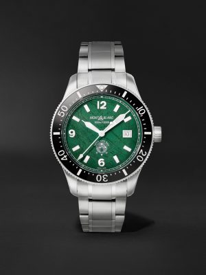 1858 Iced Sea Automatic Stainless Steel and Ceramic Watch, Ref. No. MB130810 1858 Iced Sea Automatic Stainless Steel and Ceramic Watch, Ref. No. MB130810
