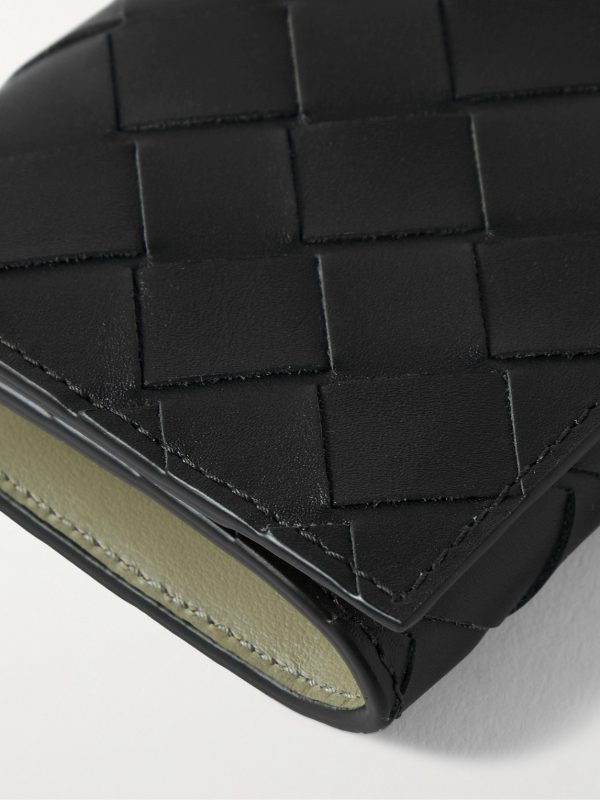 Intrecciato Leather Coin Wallet - CU Intrecciato Leather Coin Wallet - CU