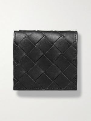 Intrecciato Leather Coin Wallet
