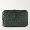 Intrecciato Leather Messenger Bag Intrecciato Leather Messenger Bag