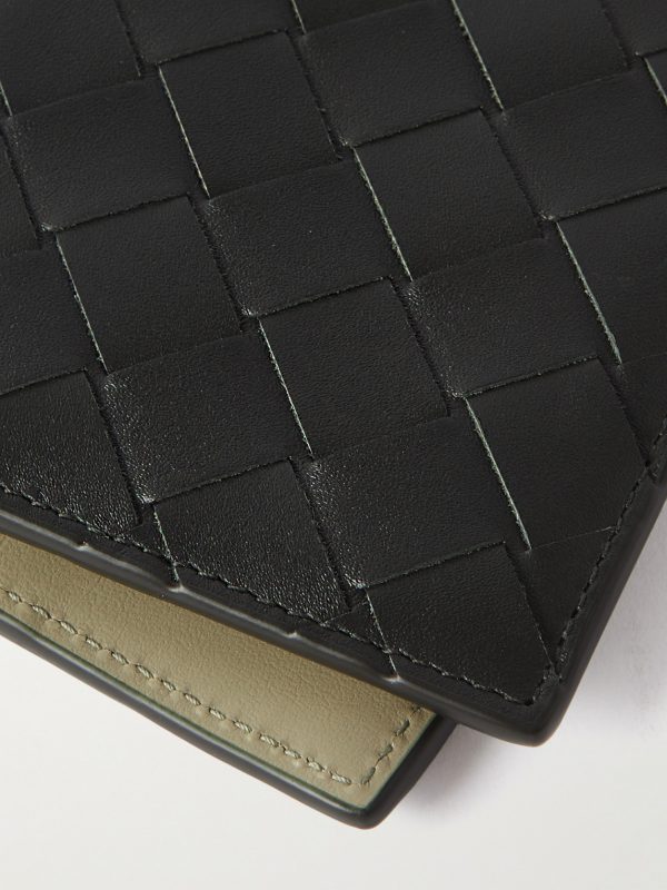 Intrecciato Leather Billfold Wallet - CU Intrecciato Leather Billfold Wallet - CU