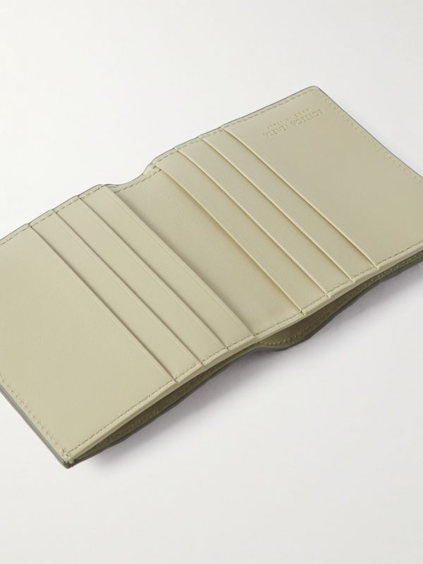 Intrecciato Leather Billfold Wallet - E1 Intrecciato Leather Billfold Wallet - E1