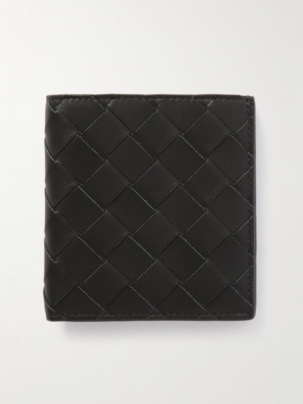 Intrecciato Leather Billfold Wallet Intrecciato Leather Billfold Wallet