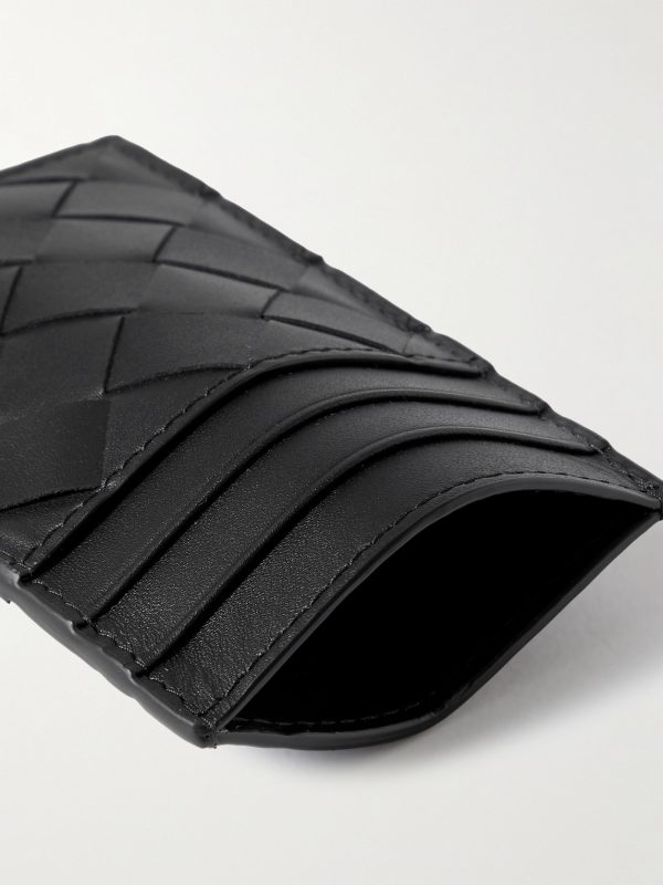 Intrecciato Leather Cardholder - E1 Intrecciato Leather Cardholder - E1