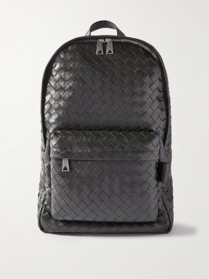 Small Intrecciato Leather Backpack Small Intrecciato Leather Backpack