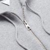 Cashmere-Blend Zip-Up Hoodie - CU