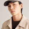 Logo-Embroidered Cashmere-Blend and Leather Baseball Cap - OU Logo-Embroidered Cashmere-Blend and Leather Baseball Cap - OU