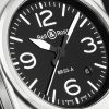 BR 03 Automatic 41mm Stainless Steel and Rubber Watch, Ref. No. BR03A-BL-ST/SRB - CU BR 03 Automatic 41mm Stainless Steel and Rubber Watch, Ref. No. BR03A-BL-ST/SRB - CU