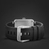 BR 03 Automatic 41mm Stainless Steel and Rubber Watch, Ref. No. BR03A-BL-ST/SRB - E2 BR 03 Automatic 41mm Stainless Steel and Rubber Watch, Ref. No. BR03A-BL-ST/SRB - E2