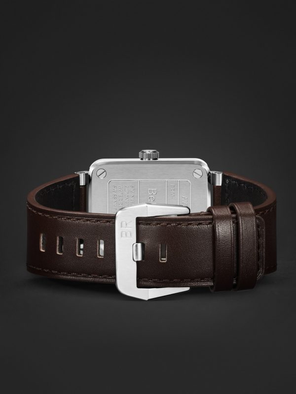 BR 03 Copper Automatic 41mm Steel and Leather Watch, Ref. No. BR03A-GB-ST/SCA - E2 BR 03 Copper Automatic 41mm Steel and Leather Watch, Ref. No. BR03A-GB-ST/SCA - E2