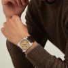 BR 03 Copper Automatic 41mm Steel and Leather Watch, Ref. No. BR03A-GB-ST/SCA - OU BR 03 Copper Automatic 41mm Steel and Leather Watch, Ref. No. BR03A-GB-ST/SCA - OU