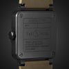 BR 03 Automatic 41mm Ceramic and Rubber Watch, Ref. No. BR03A-MIL-CE/SRB - BK BR 03 Automatic 41mm Ceramic and Rubber Watch, Ref. No. BR03A-MIL-CE/SRB - BK