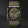 BR 03 Automatic 41mm Ceramic and Rubber Watch, Ref. No. BR03A-MIL-CE/SRB BR 03 Automatic 41mm Ceramic and Rubber Watch, Ref. No. BR03A-MIL-CE/SRB