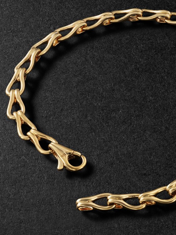 Surf Gold Chain Bracelet - BK