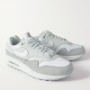 Air Max 1 '87 Mesh-Trimmed Leather Sneakers - FR Air Max 1 '87 Mesh-Trimmed Leather Sneakers - FR