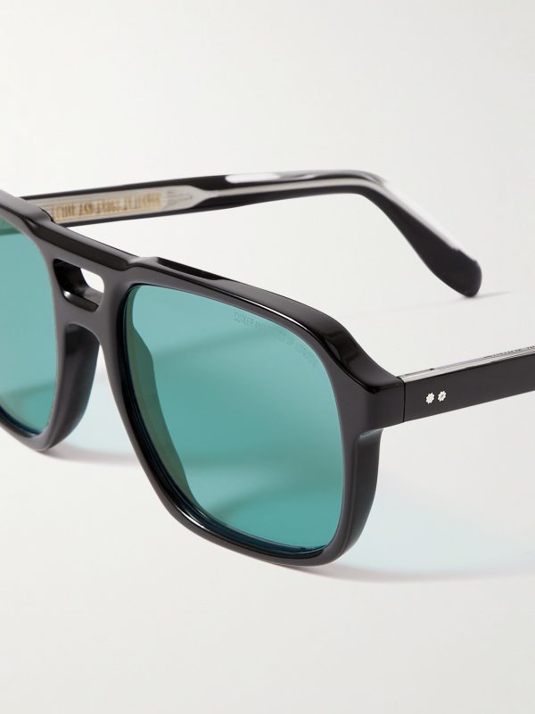 1394 Aviator-Style Acetate Sunglasses - CU