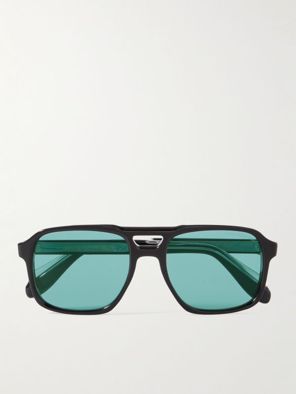1394 Aviator-Style Acetate Sunglasses