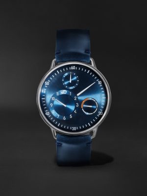 Type 1 Automatic 42.7mm Titanium and Leather Watch, Ref. No. TYPE 1° N Type 1 Automatic 42.7mm Titanium and Leather Watch, Ref. No. TYPE 1° N