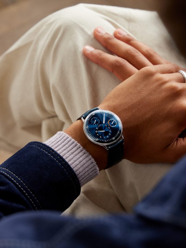 Type 1 Automatic 42.7mm Titanium and Leather Watch, Ref. No. TYPE 1° N - OU Type 1 Automatic 42.7mm Titanium and Leather Watch, Ref. No. TYPE 1° N - OU